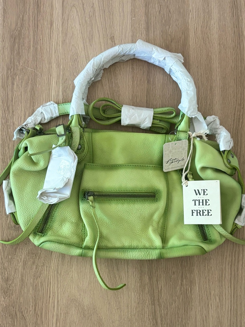 We The Free Baby Emerson Tote Bag Matcha